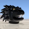 Mô hình đầu rồng 3D nghệ thuật độc đáo cho người yêu sưu tầm - Thumbnail 3