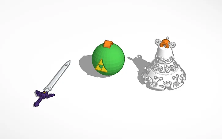 Bộ sưu tập mô hình trang trí chủ đề The Legend of Zelda in 3D - Image 1