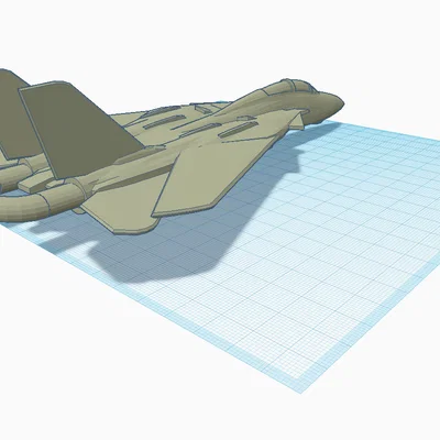 Móc khóa mô hình máy bay tiêm kích F-14 Tomcat in 3D độc đáo