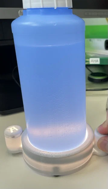 A_RingLight – Đèn LED DIY đánh giá chai mẫu trong lab - Image 1