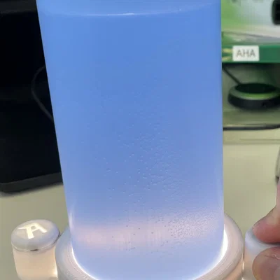 A_RingLight – Đèn LED DIY đánh giá chai mẫu trong lab