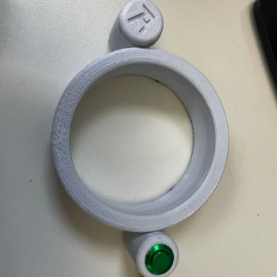 A_RingLight – Đèn LED DIY đánh giá chai mẫu trong lab