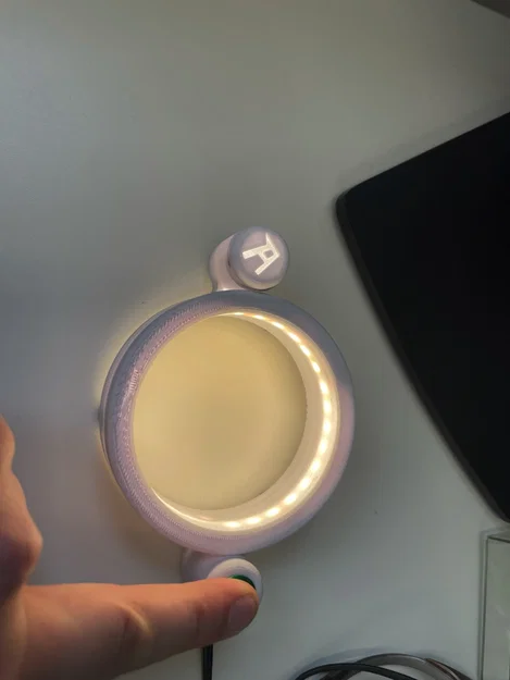 A_RingLight – Đèn LED DIY đánh giá chai mẫu trong lab - Image 3
