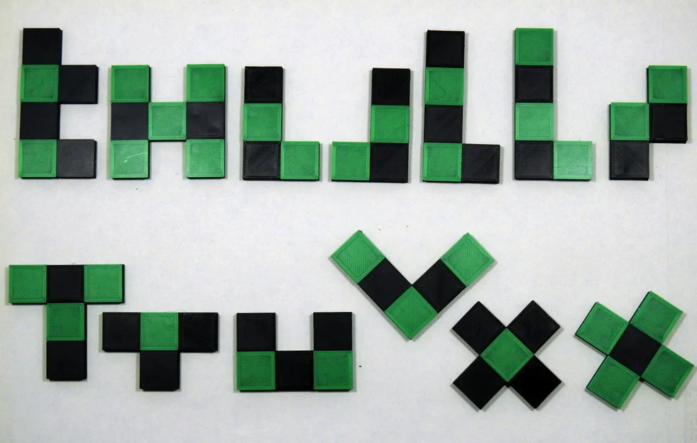 New XceL Checkerboard Puzzle - Image 1