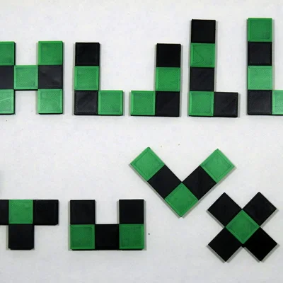 New XceL Checkerboard Puzzle