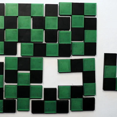 New XceL Checkerboard Puzzle