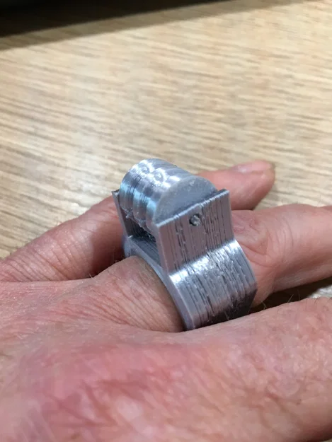 Nhẫn xoay giảm căng thẳng Fidget Ring in 3D độc đáo - Image 1