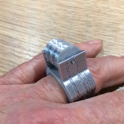 Nhẫn xoay giảm căng thẳng Fidget Ring in 3D độc đáo