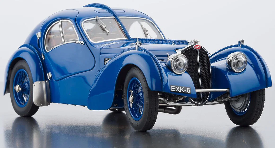 Bugatti Typ 57 SC Atlantic (1938) – Mô hình thu nhỏ HueForge - Image 1