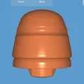 Mẫu mũ bảo hiểm 3D cho mô hình nhân vật kiểu Lego - Thumbnail 2