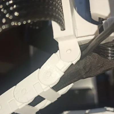 Bộ giá đỡ cáp & xích dẫn cáp cho Sprite Extruder (Ender 3 Mod)
