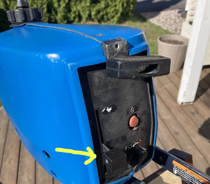 Nút điều chỉnh tay ga cho động cơ Yamaha 2hp (6A1416370000) - Image 1