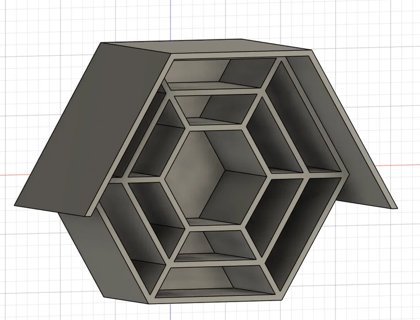 Nhà tổ ong (Bee House) 3D - Nơi trú ẩn thân thiện cho côn trùng - Image 1