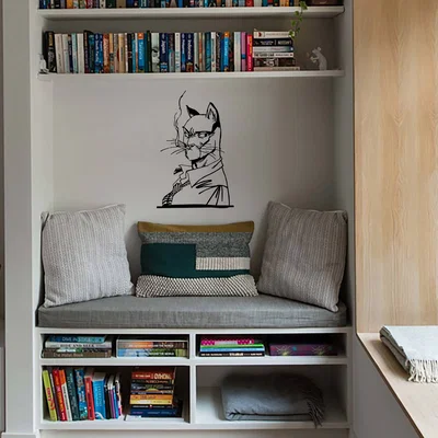 Blacksad Wall Art 2D - Mô hình trang trí tường thám tử mèo độc đáo