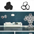 Mẫu kệ lưu trữ thông minh 3D dạng lắp ghép lục giác (Modular Shelf) - Thumbnail 1