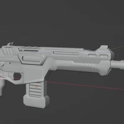 Mô hình súng BlastX Phantom từ Valorant in 3D chất lượng cao