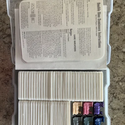Khay insert Domino Double Nine cho Photo Caddy