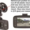 Ngàm thay thế cho Ring Dashcam (Ring Dashcam mount replacement) - Thumbnail 2