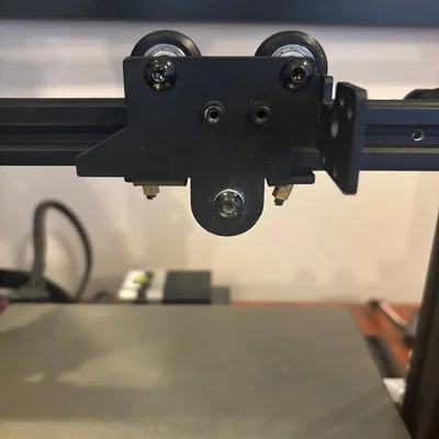 Ngàm gắn CB06 cho carriage Sprite Extruder