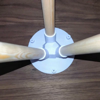 Bàn phụ (Side table) 3 chân tuỳ chỉnh