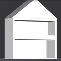 Mô hình nhà cho côn trùng (Bug House) in 3D cho khu vườn xanh - Thumbnail 1