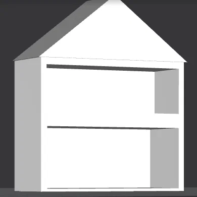 Mô hình nhà cho côn trùng (Bug House) in 3D cho khu vườn xanh