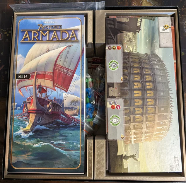 Insert 7 Wonders First Edition (Base + Leaders + Armada) - Image 5