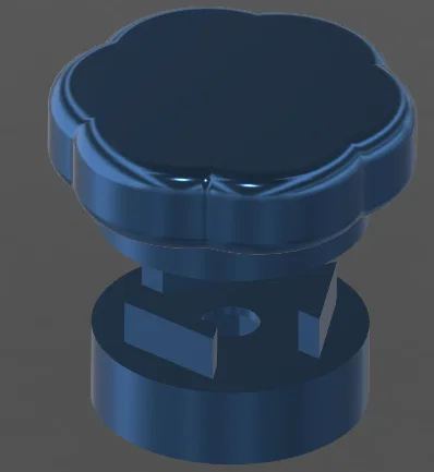 Núm vặn thay thế cho máy in 3D Anycubic Photon Mono (M8) - Image 1