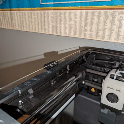 Gá đỡ kính trên cho enclosure P1P “Vision”