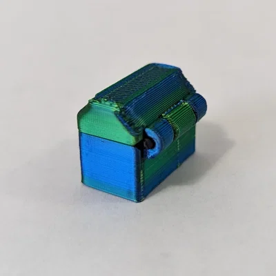 Rương kho báu đựng răng sữa (Tooth Treasure Chest) - Bản lề cải tiến