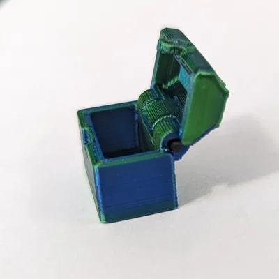 Rương kho báu đựng răng sữa (Tooth Treasure Chest) - Bản lề cải tiến