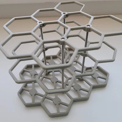 Giá đỡ ống 50 mL tổ ong (Honeycomb Tube Rack)