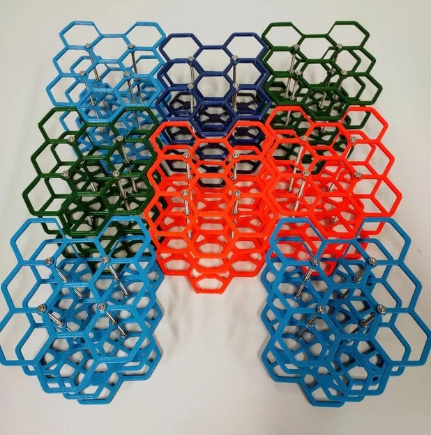 Giá đỡ ống 50 mL tổ ong (Honeycomb Tube Rack) - Image 15
