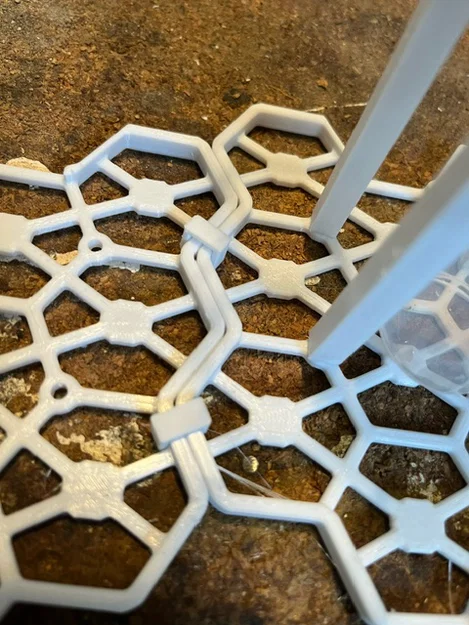Kệ honeycomb với toàn bộ bộ phận đều in 3D - Image 2