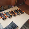 Testudor Adjustable Spool Holder xếp sát, stack chặt cho MMU - Thumbnail 4