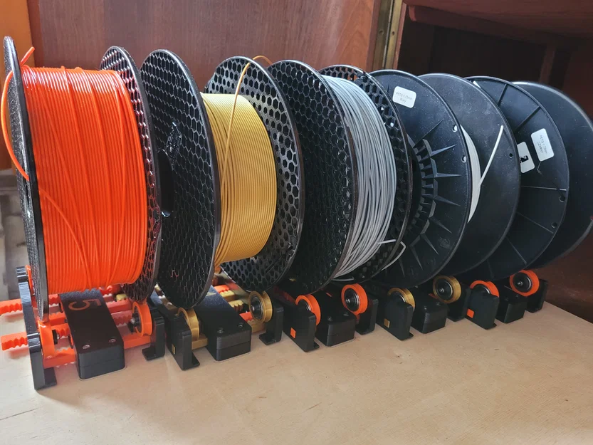 Testudor Adjustable Spool Holder xếp sát, stack chặt cho MMU - Image 5