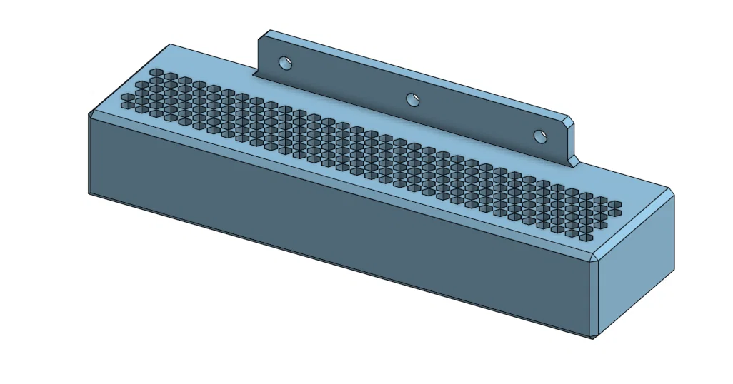 Bộ giá treo tường tản nhiệt cho Netgear Switch JGS524 (3D Print) - Image 1