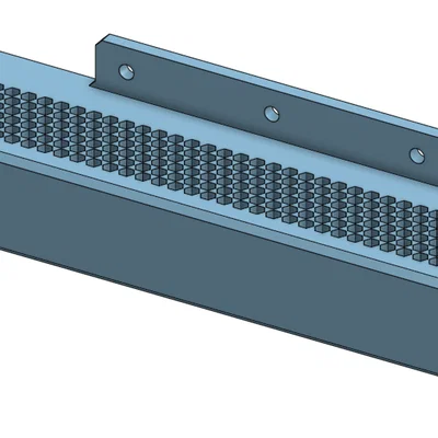 Bộ giá treo tường tản nhiệt cho Netgear Switch JGS524 (3D Print)