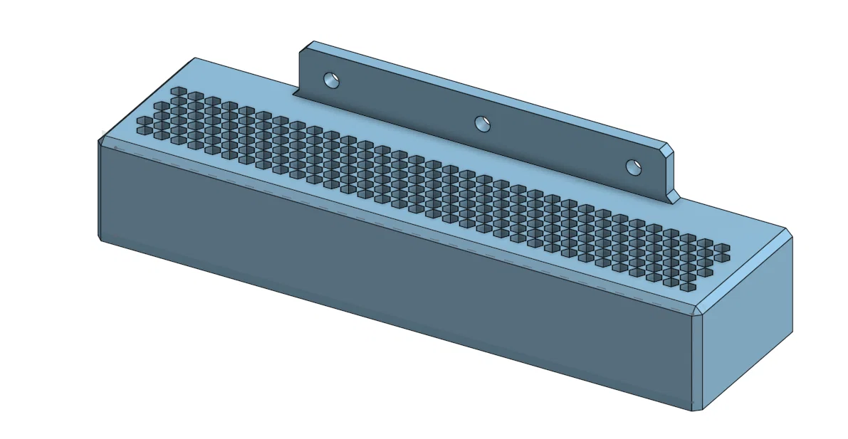Bộ giá treo tường tản nhiệt cho Netgear Switch JGS524 (3D Print) - Image 2