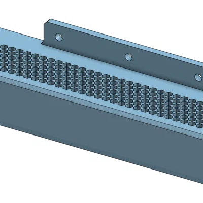 Bộ giá treo tường tản nhiệt cho Netgear Switch JGS524 (3D Print)