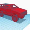 Mô hình xe off-road 4Runner cổ điển in 3D - Thiết kế không cần support - Thumbnail 2