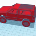 Mô hình xe off-road 4Runner cổ điển in 3D - Thiết kế không cần support - Thumbnail 4