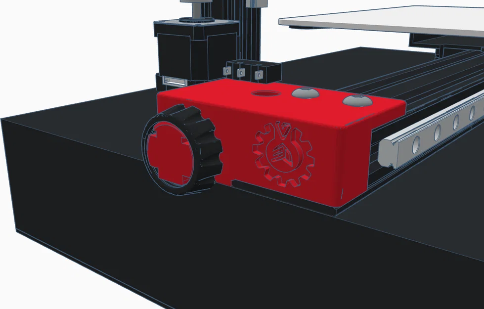 Bộ tăng đưa dây đai trục Y cho máy in 3D Anet ET4 (V2) - Image 1