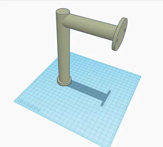 Giá treo giấy vệ sinh V2 - Thiết kế gắn tường bền bỉ cho nhà tắm - Image 1