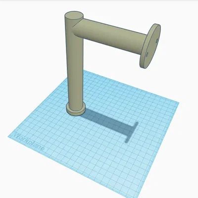 Giá treo giấy vệ sinh V2 - Thiết kế gắn tường bền bỉ cho nhà tắm