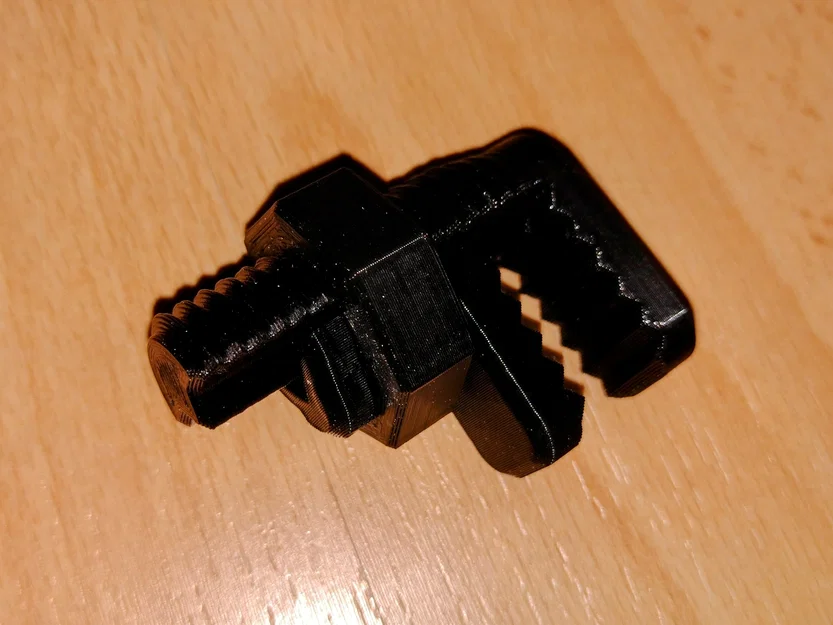 Ê-tô vít liền khối – dễ in (Integrated screw vice - easy print) - Image 2