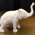 Mô hình chú voi con (Elephant Baby) in 3D dễ thương - Thumbnail 2