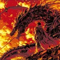Bức tranh 3D HueForge Rồng Burning Skyes ấn tượng - Thumbnail 2