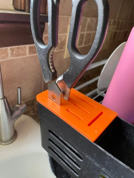 Khối Cắm Dao Cho Kệ Úp Chén (Dish Rack Knife Block) - Image 2