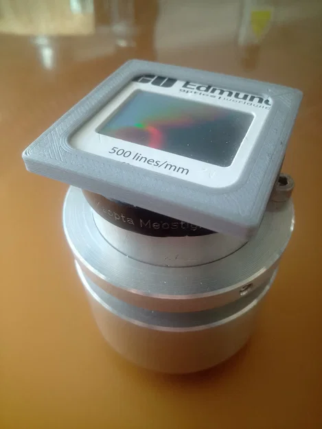 Khung giữ lưới phổ Spectral grid holder Edmund DIA cho máy quang phổ - Image 1